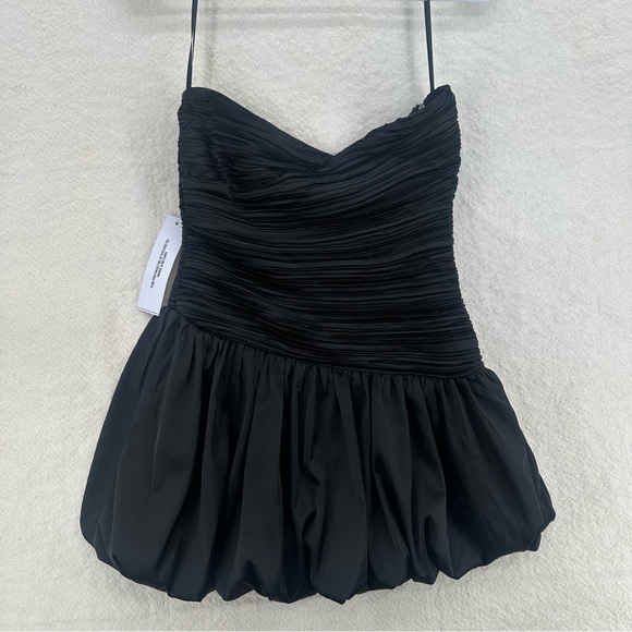 Grunge Princess Polly Strapless Black Romper - Picture 2 of 6